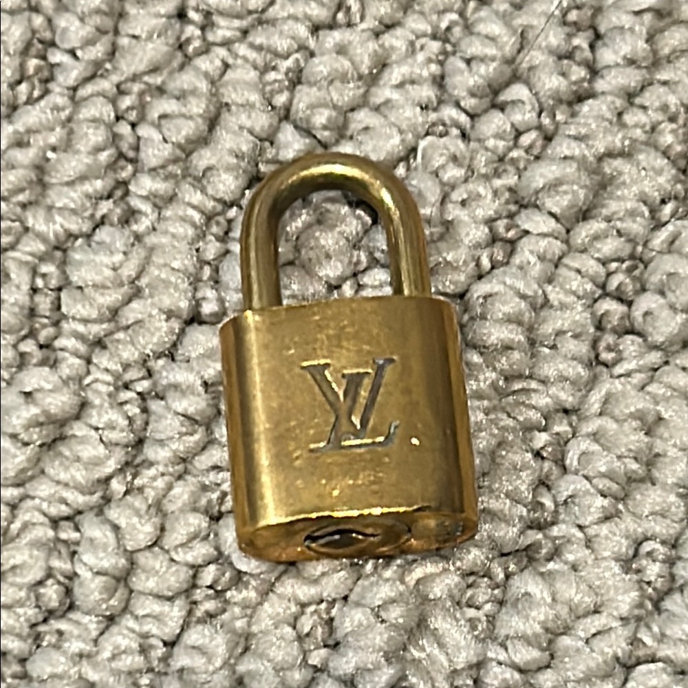 Louis Vuitton Gold Padlock # 311